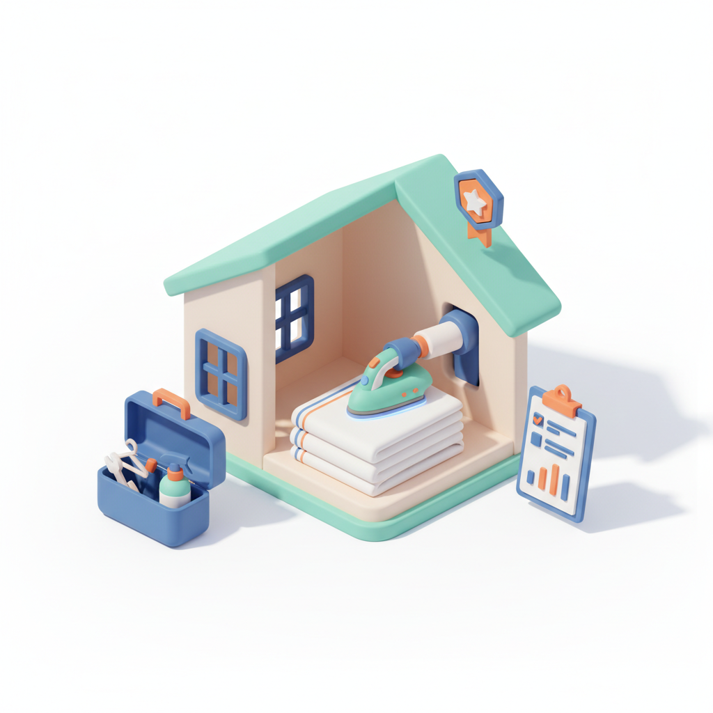 Faire appel à un prestataire : ménage à domicile