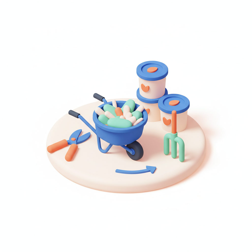 Étapes et méthodes : Où évacuer les branches d'élagage et déchets verts à Beaumont