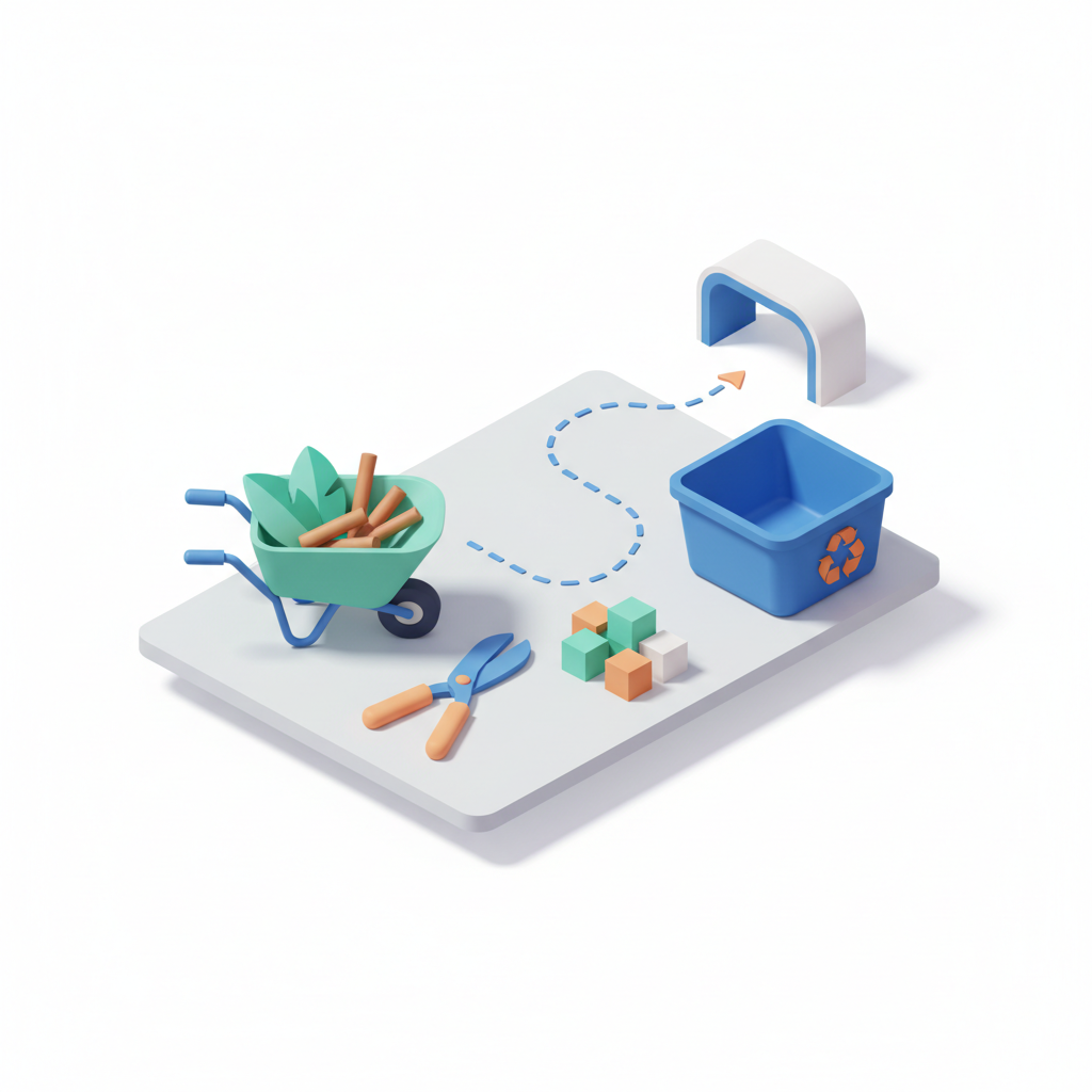 Étapes et méthodes : Où évacuer les déchets verts de taille à Chamalières